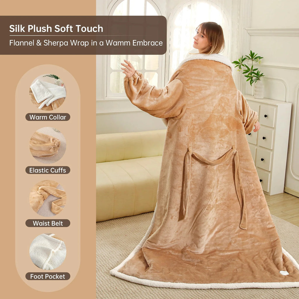 Heated Blanket Throw Size, Washable Heated Throw Blanket Electric, Electric Throw Blanket, Beige, 50" X 70", Blanket Warmer Heating Blanket Heat Warming Blanket Electric Blanket Throw Heater