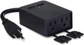 Smart Home Smart Indoor/Outdoor Plug, Wifi Enabled, Black